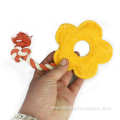 natural non-toxic cotton loofah sponge dog teeth cleaning